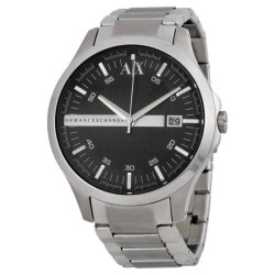 Armani Exchange Black Dial Stainless Steel Men's Watch AX2103