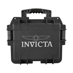 Invicta Collectors Three Slot Watch Box in Black DC3BLK