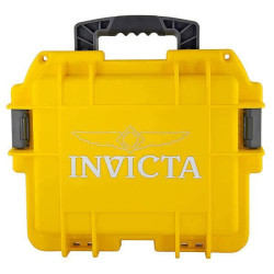 Invicta 3 Slot Watch Case Yellow DC3YEL