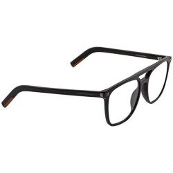Ermenegildo Zegna Men's Black Rectangular Sunglasses EZ012401A56