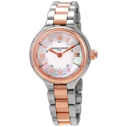 Frederique Constant Silver Dial Ladies Two-tone Horological Smartwatch FC-281WH3ER2B