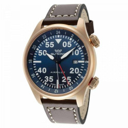 Glycine Airpilot GMT Quartz Blue Dial Men's Watch GL0353 44mm