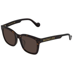 Moncler Brown Square Men's Sunglasses ML0113-K52J55