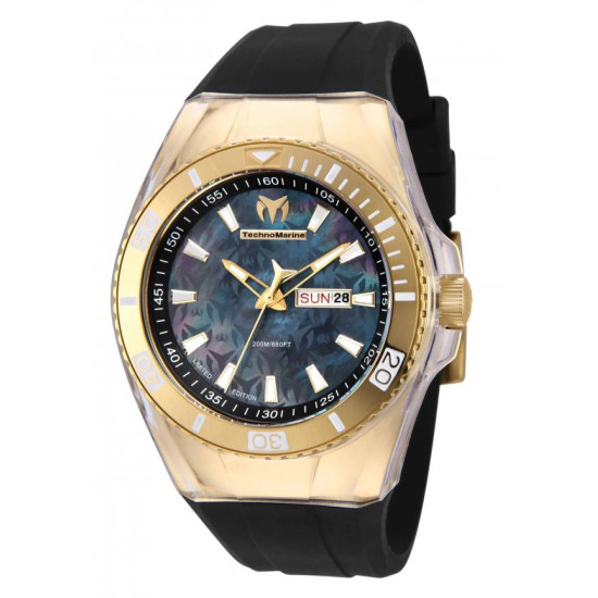 Technomarine Quartz Black Dial Men's Watch TM-115374