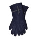 Γυναικεία γάντια με δερμάτινο φιογκάκι