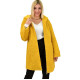Γυναικείο παλτό μπουκλέ με επενδυση  οικολογικό μουτόν και κουκούλα 