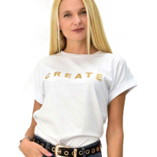 T-shirt με τύπωμα create