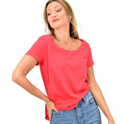 Γυναικεία μπλούζα με στρογγυλή λαιμόκοψη