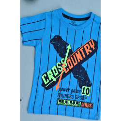 Παιδική μπλούζα με τύπωμα cross country