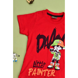 Παιδική μπλούζα με τύπωμα little painter