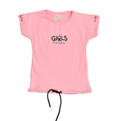 Παιδική μπλούζα με τύπωμα και στρας GIRLS 
