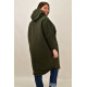Γυναικείο παλτό μπουκλέ oversized