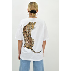 Γυναικείο T-shirt με στρας Wild free