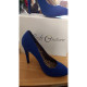 Blue high heels Kitsch Couture & purse New Look