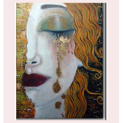 The Freya’s Gold Tears by Klimt 60x80 εκ.