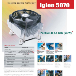 glacial tech inpiring cooling lgloo 5070
