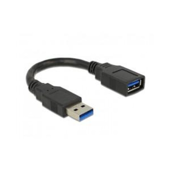Delock Extension Cable USB 3.0 A-A 15 Cm Male / Female