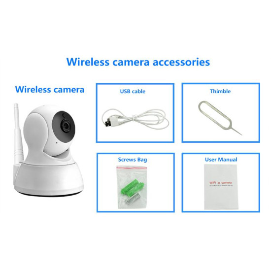 Home Security Wi-Fi Camera Wireless Smart IP Camera 