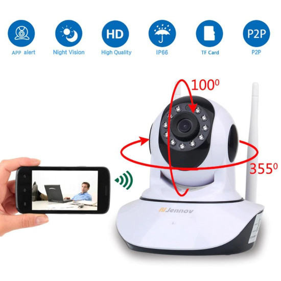 Home Security Wi-Fi Camera Wireless Smart IP Camera 