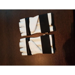 Γάντια Σάκου PU κοφτά Black/White (X-Fit)